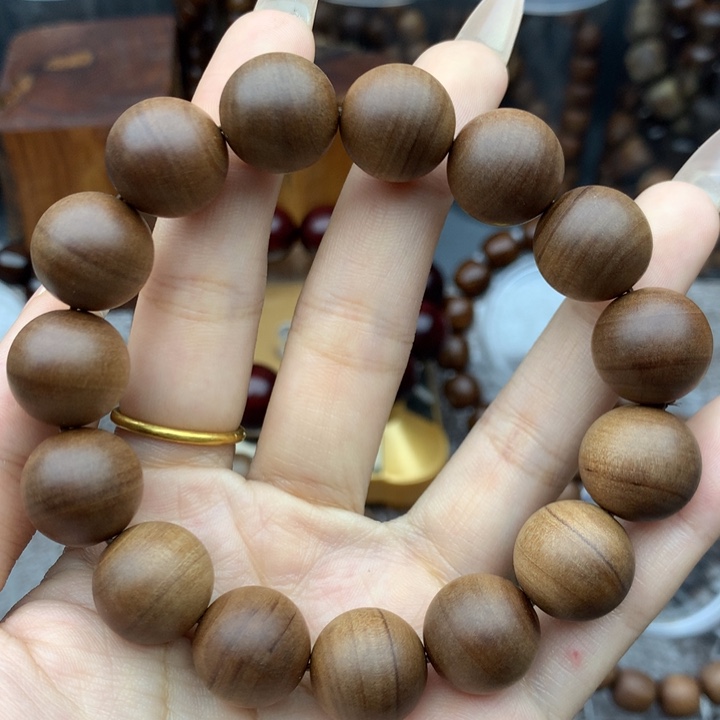 檀香木印度迈索尔老山檀1.5横纹黑肉