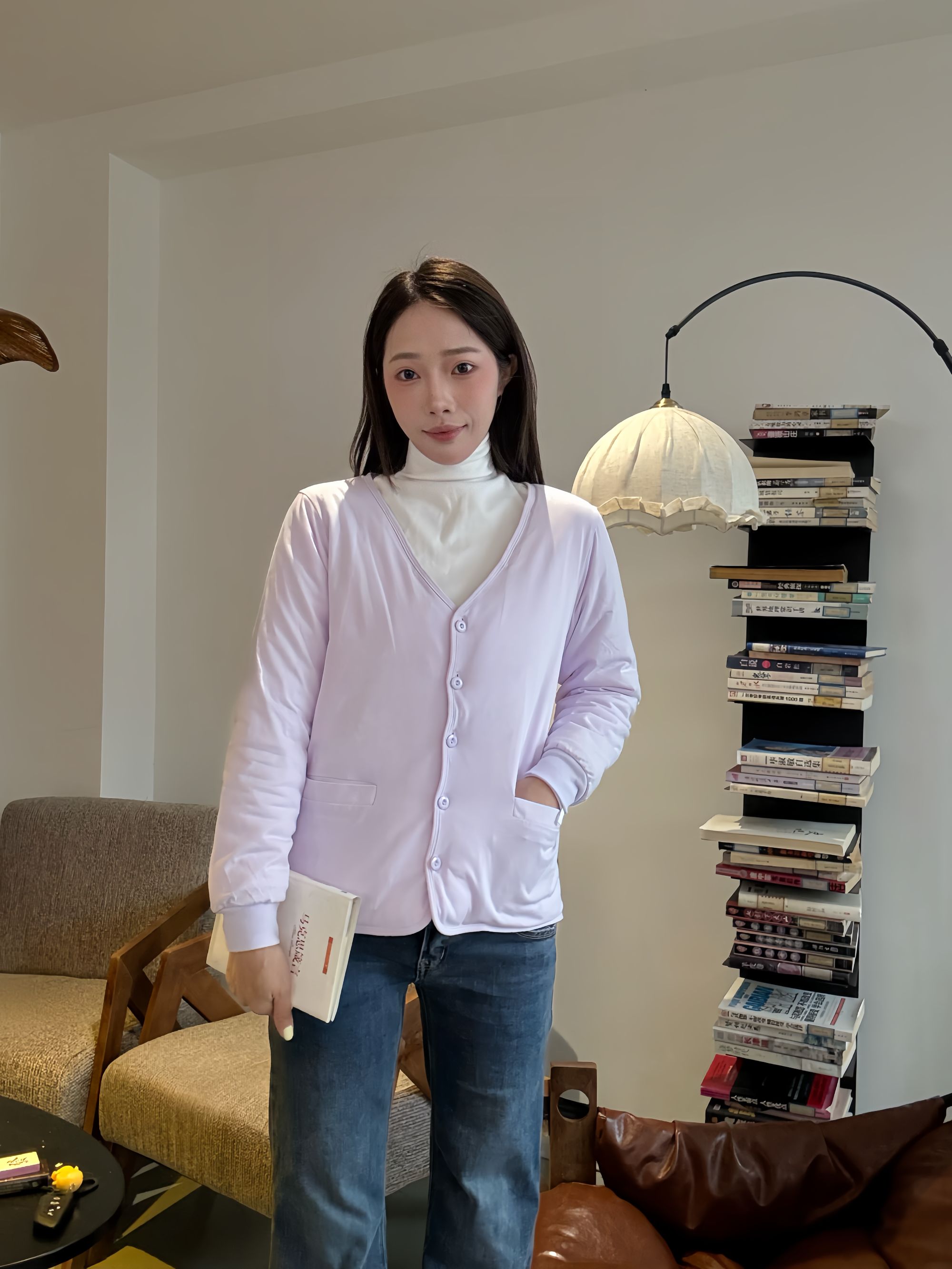 非遗桑蚕丝小棉袄女V领中老年保暖棉衣服贴身妈妈冬季新款加厚