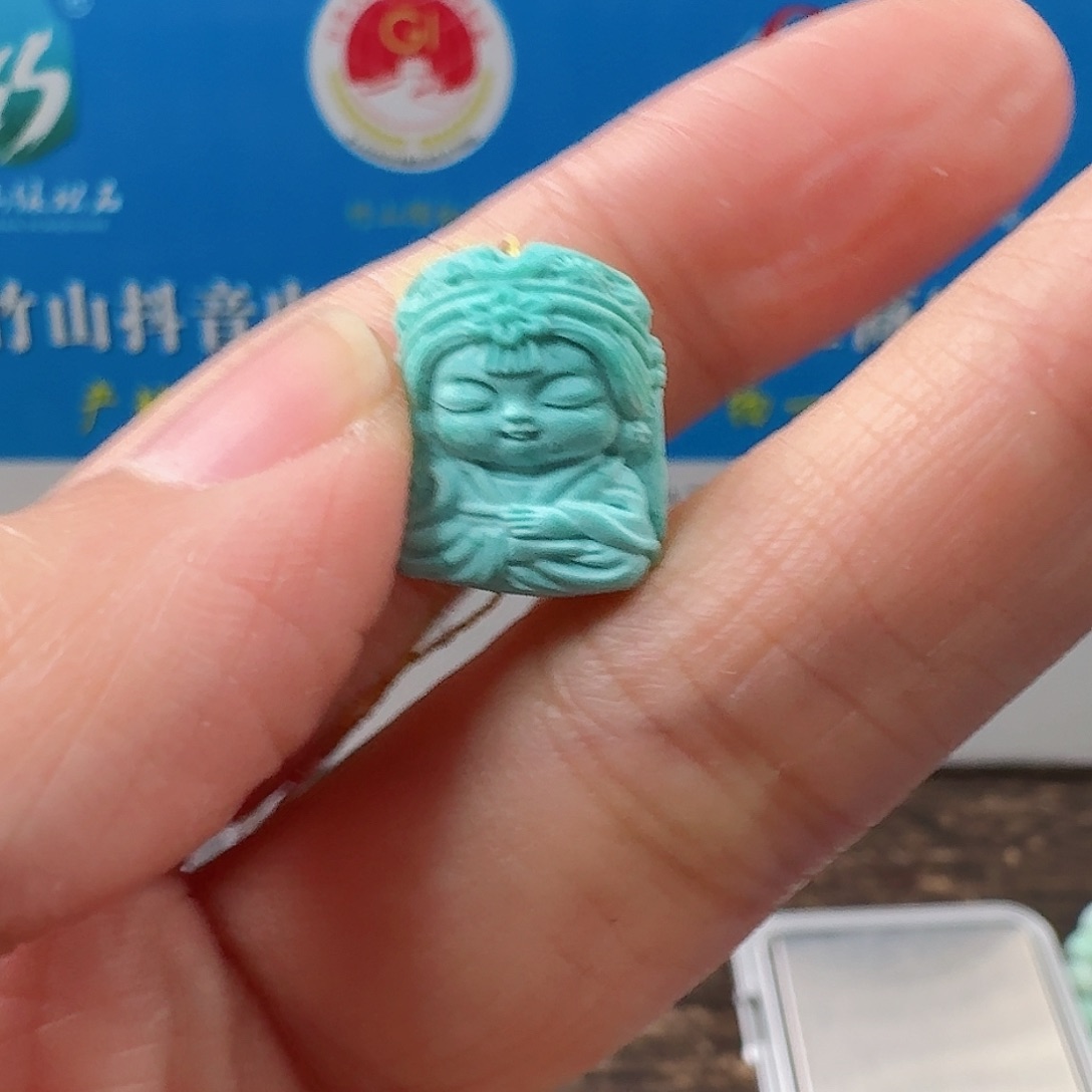 绿松石珠宝奇石未镶嵌
