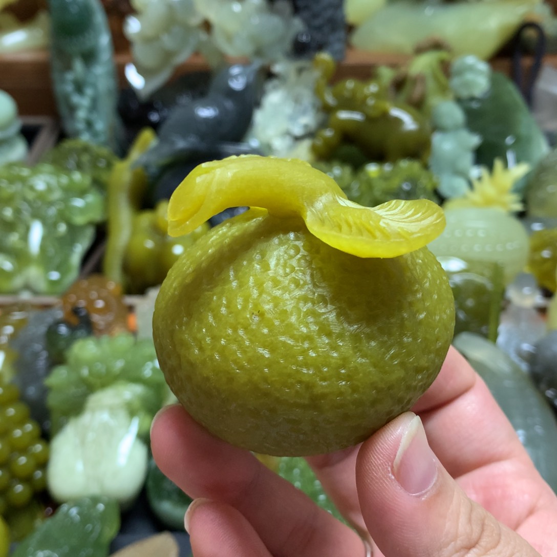 岫玉手把未镶嵌手把