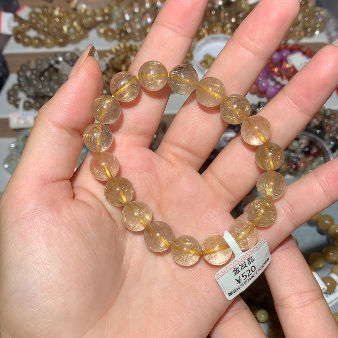 水晶手链未镶嵌手链