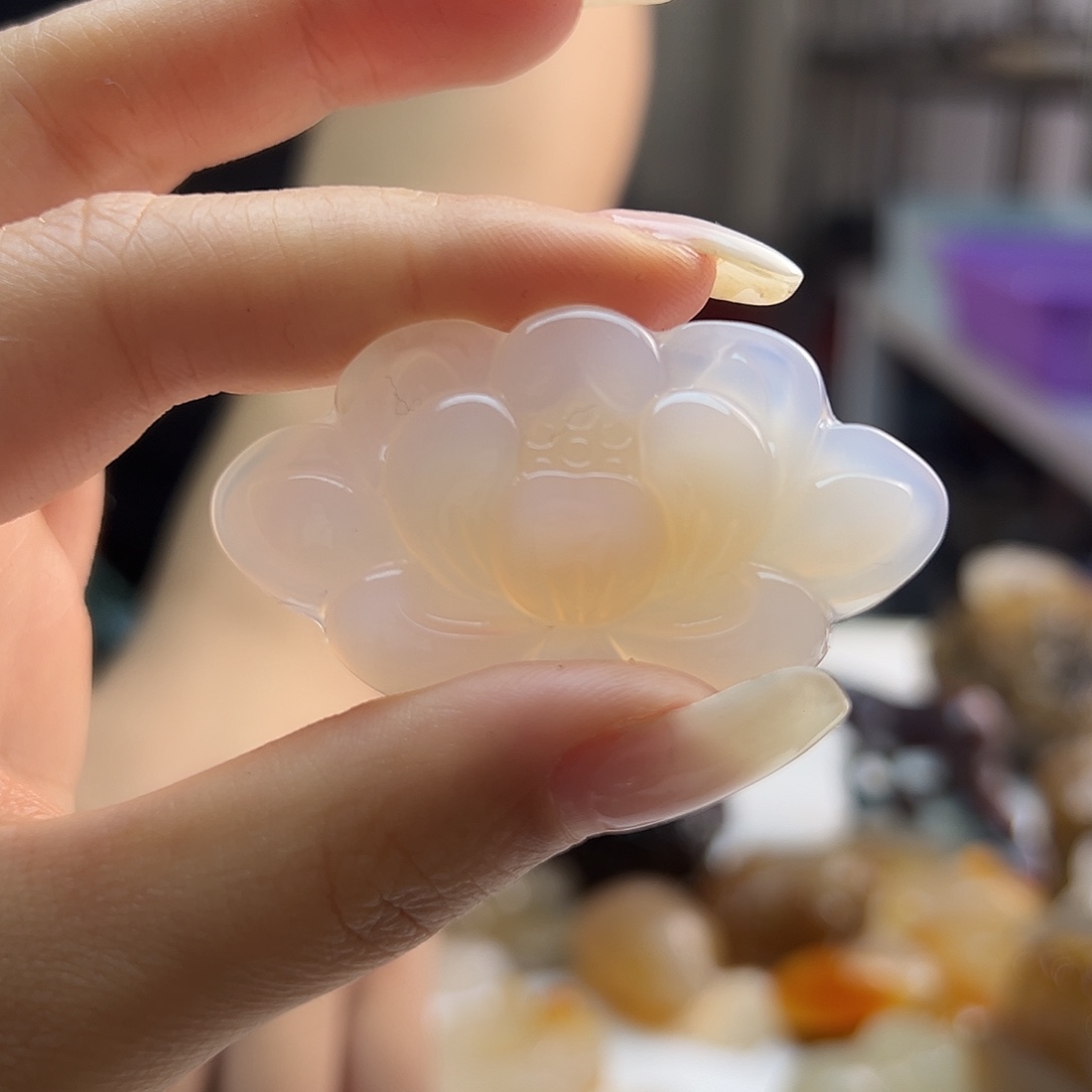 玛瑙/玉髓未镶嵌吊坠(不含链)