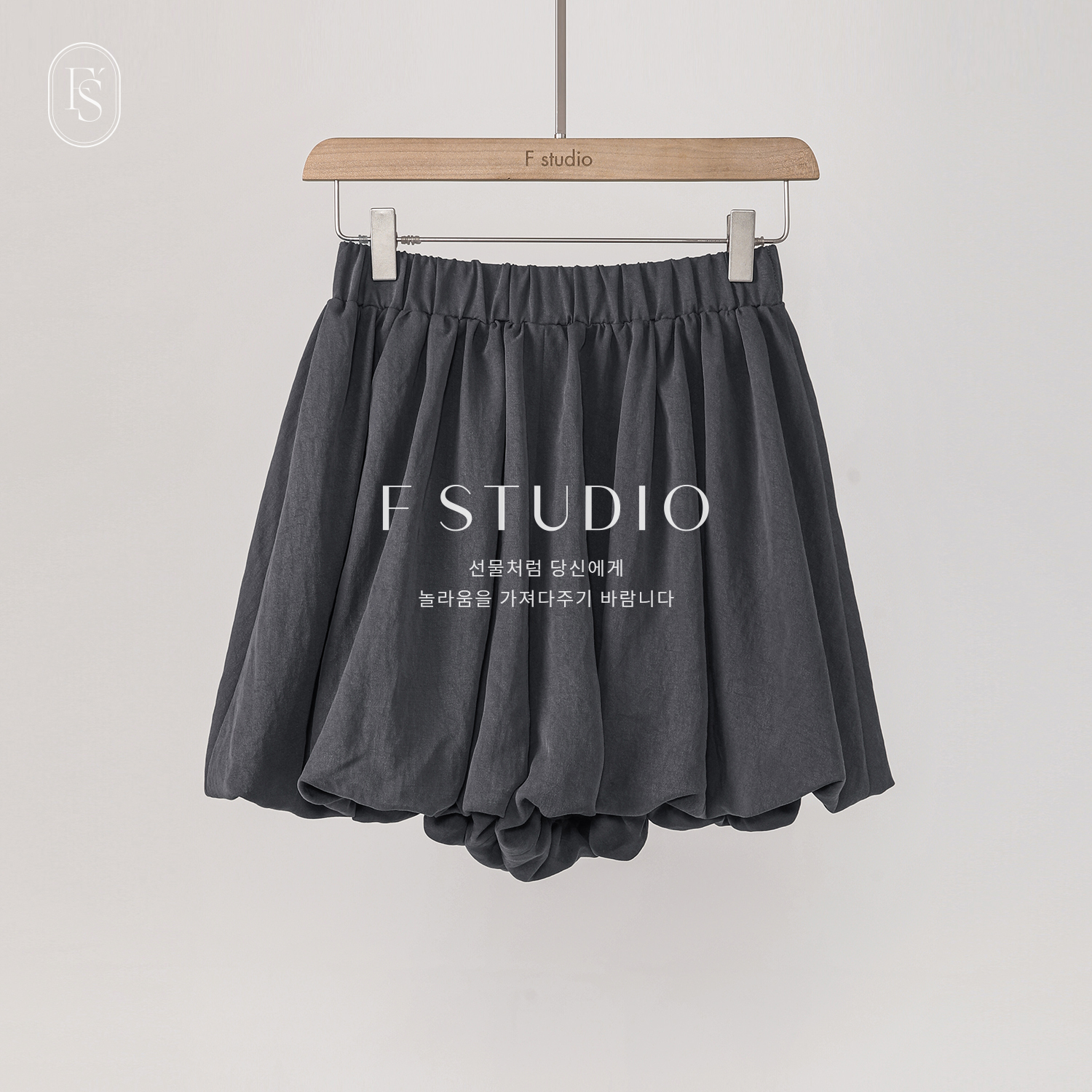 【甜心花苞】FS502X025松紧腰花苞裤【LL专属】