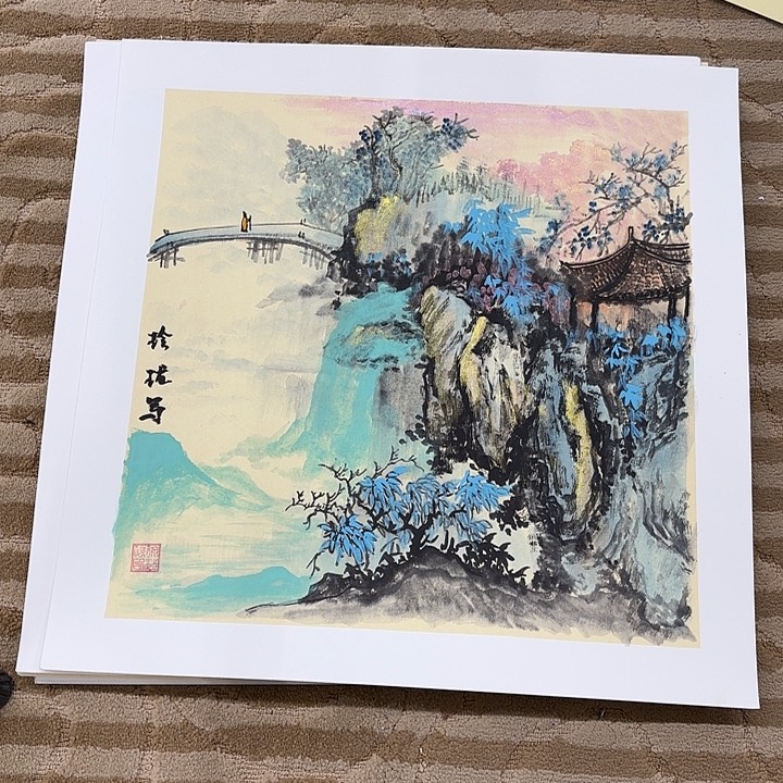 国画花鸟等多种形式为广大