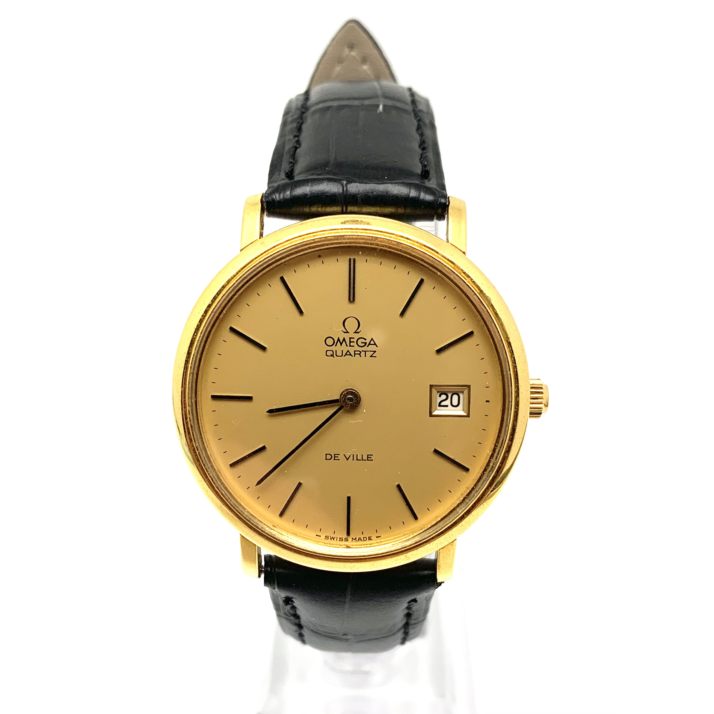 95新 Omega/欧米茄 碟飞系列 33mm 石英 二奢女表
