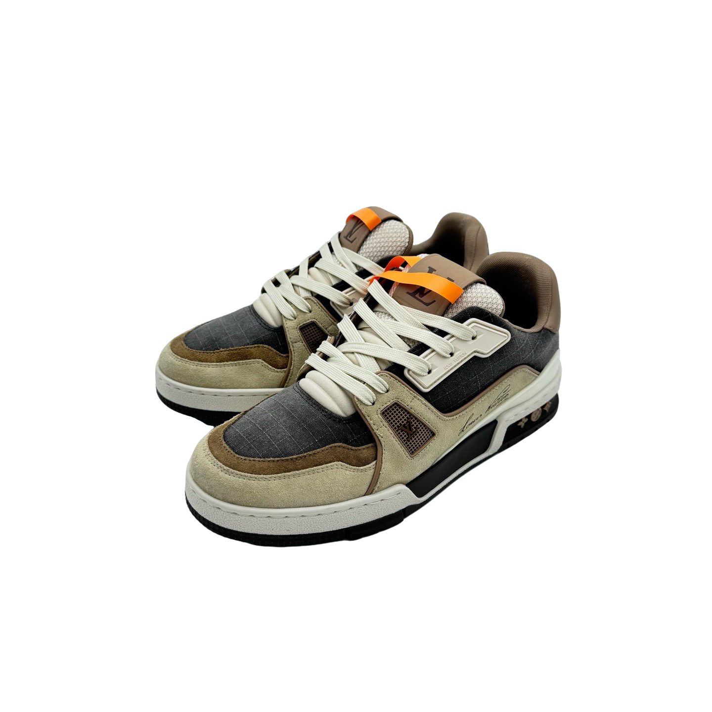 95新 LouisVuitton/路易威登 39.5码威化饼干trainer98新vv1667