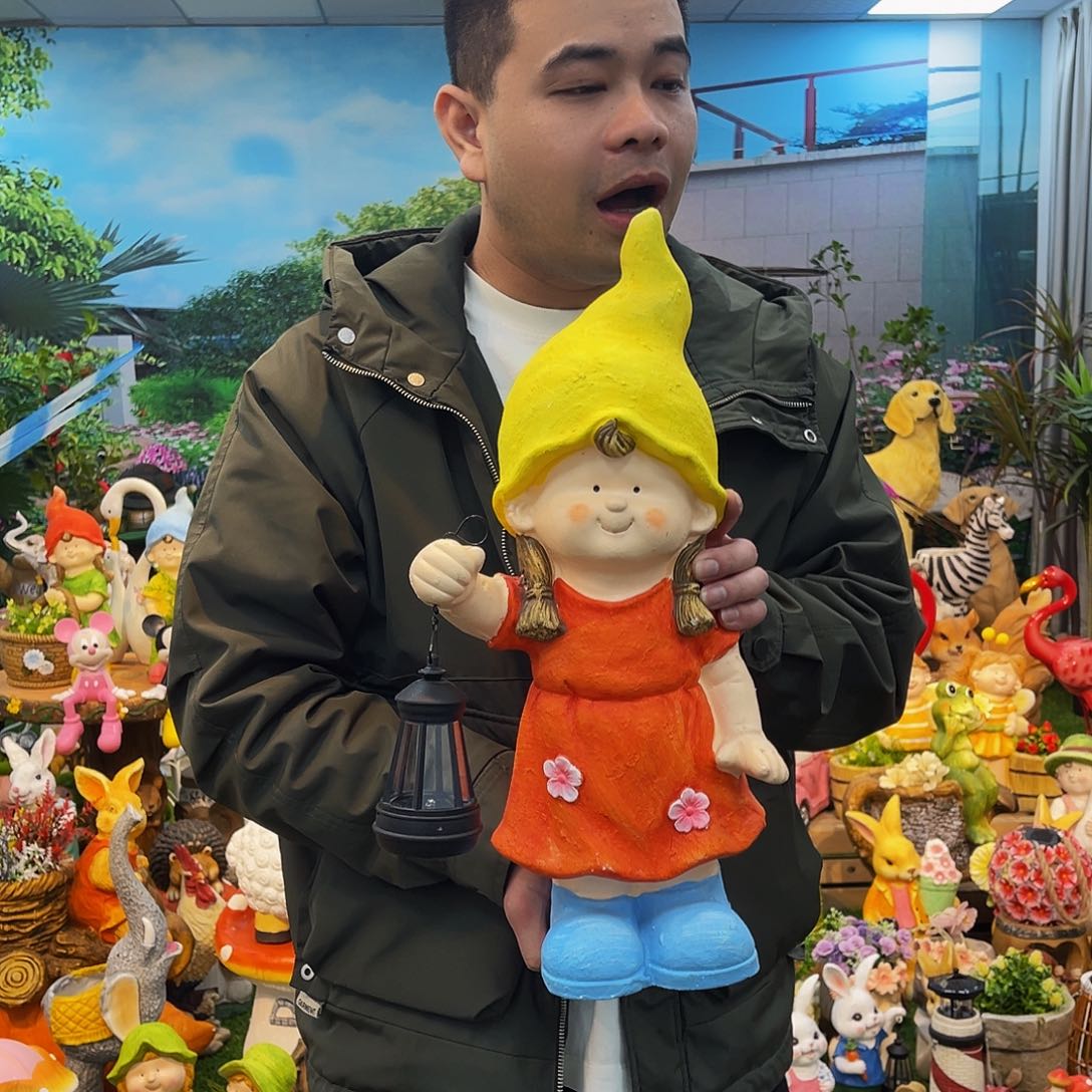 红陶花园庭院摆件&000&