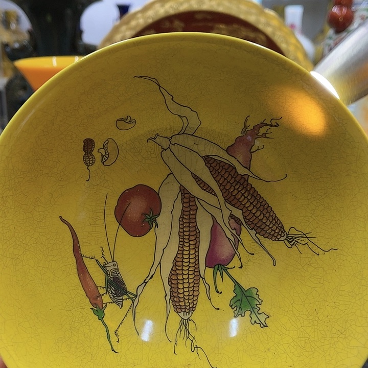 碟瓷器摆件摆件摆件