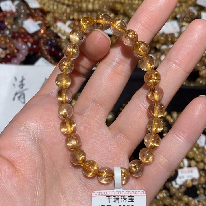 未镶嵌手串水晶手串