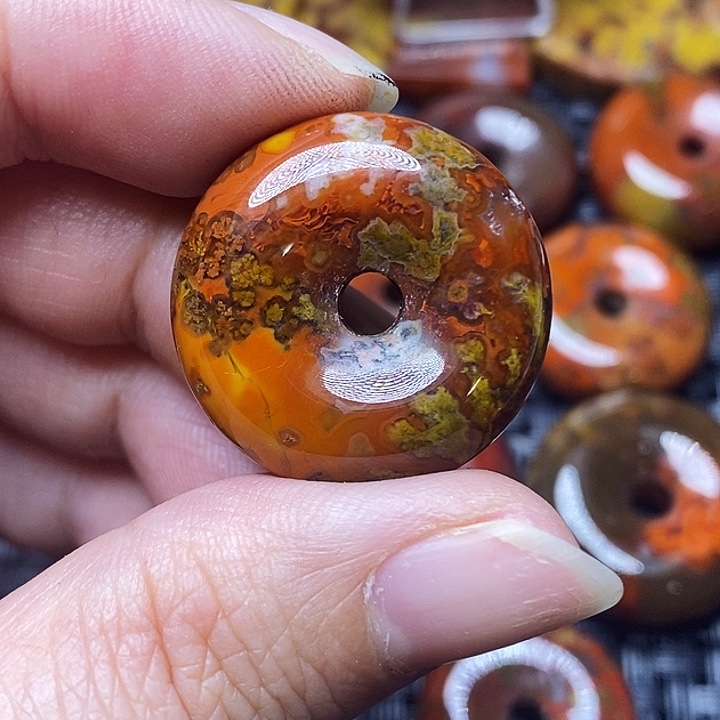 玛瑙/玉髓未镶嵌颈饰