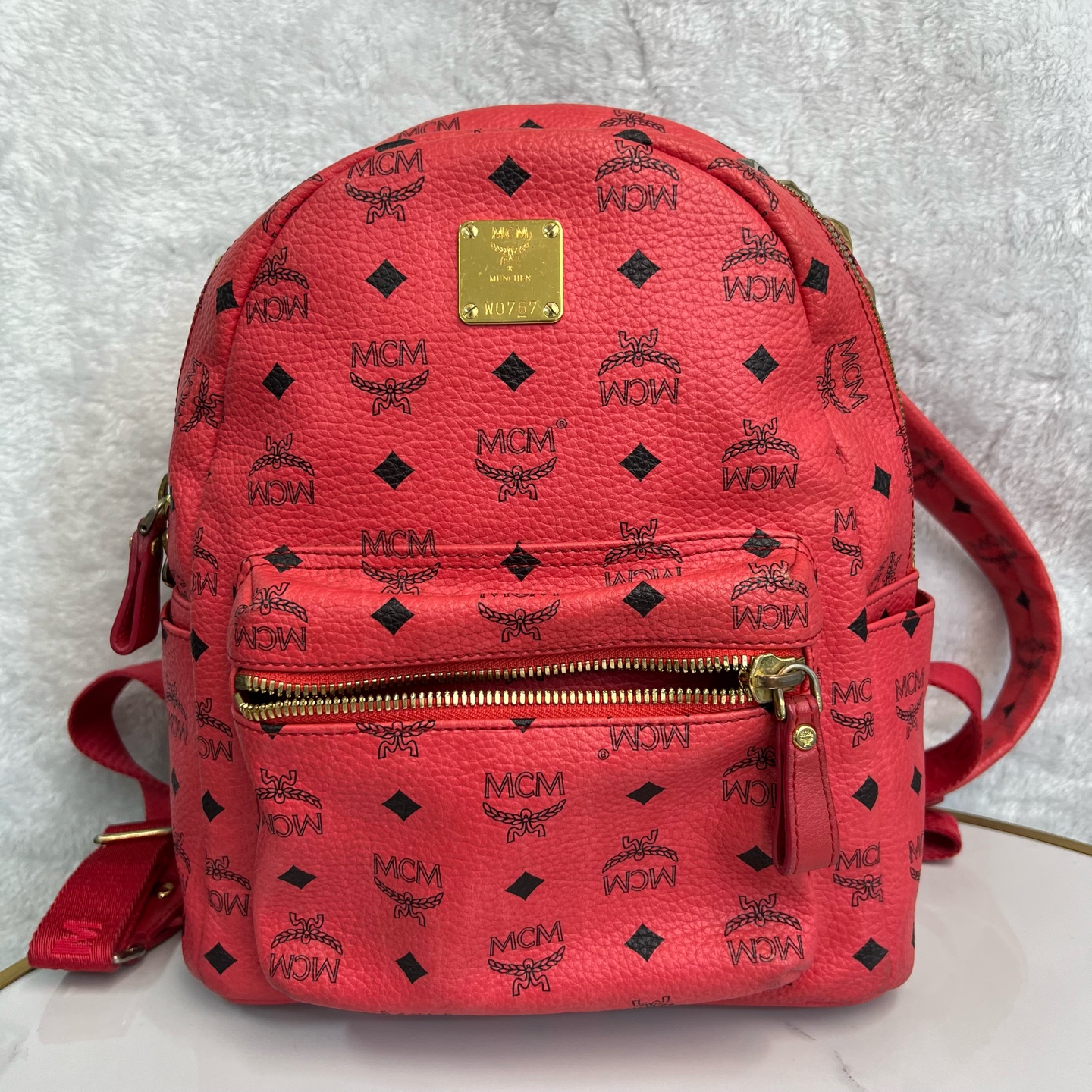 95新 MCM 95新 MCM双肩包 JM0104