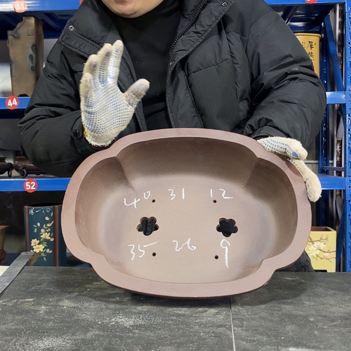 紫砂花盆紫砂等传统