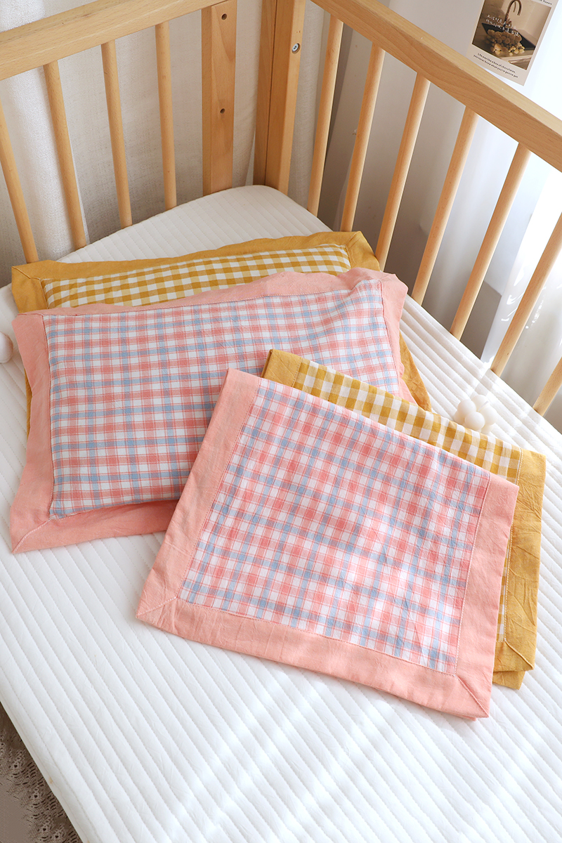 婴儿纯棉枕套幼儿园宝宝全棉小枕皮内胆套可拆洗枕套柔软透气