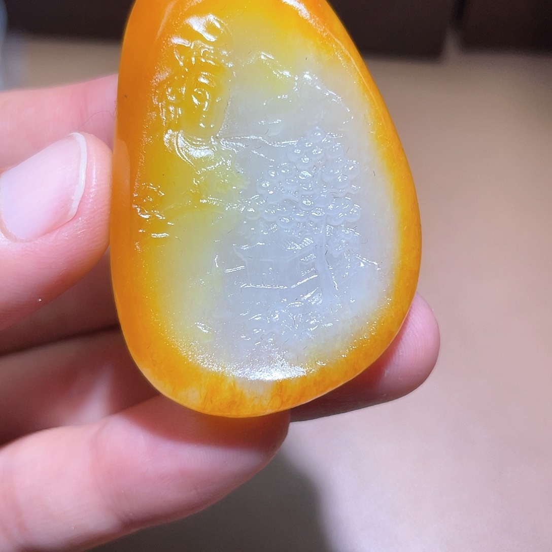 和田玉颈饰未镶嵌A7 