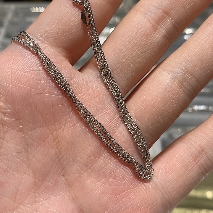 足银纯银项链纯银项链