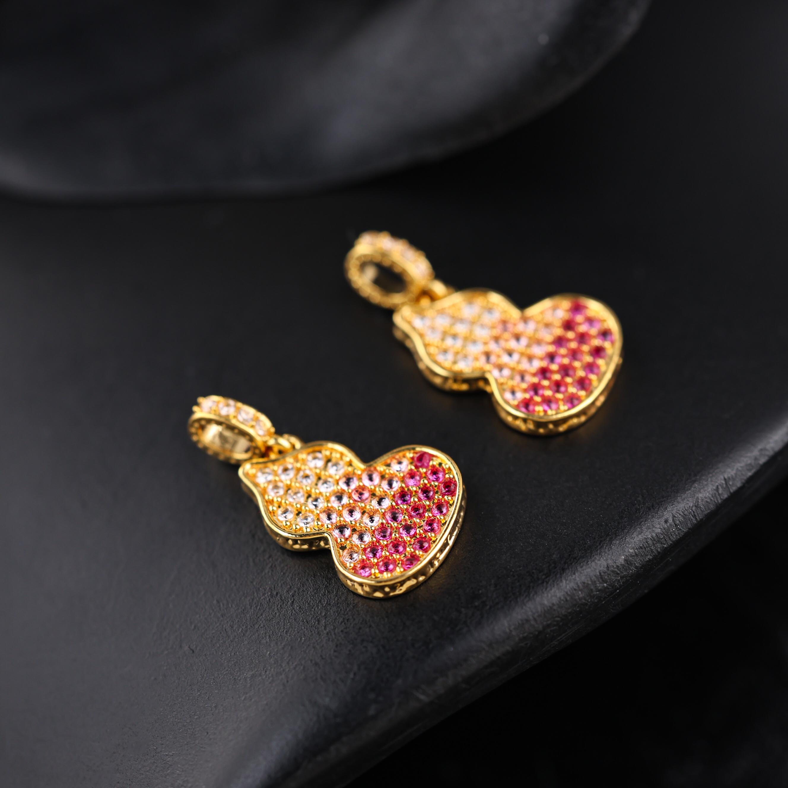 【举石臻选】TA01-1331-218个性吊坠18k（一件/多样性发）H