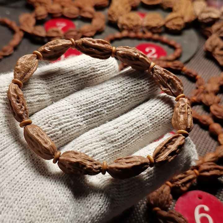 文玩核桃手串諾*东北秋子异型籽20