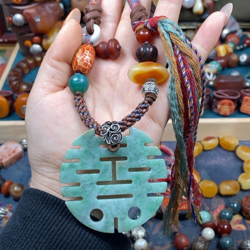 【闪购商品】翡翠颈饰未镶嵌项链