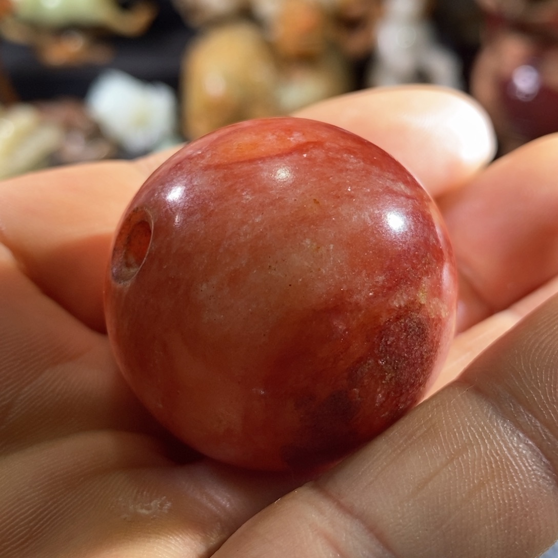 和田玉（糖玉）颈饰未镶嵌林**南
