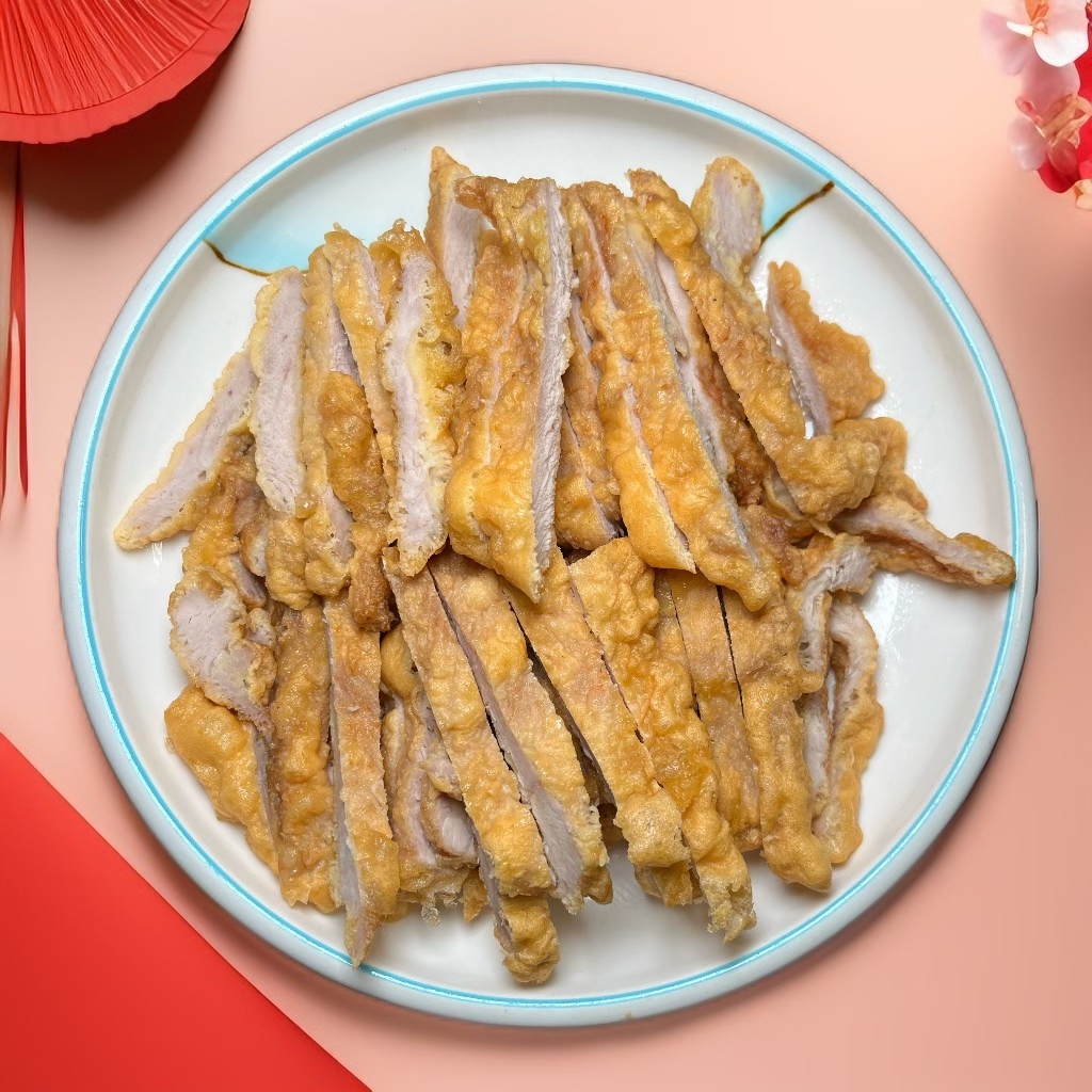 鲜炸纯瘦肉小酥肉真空包邮