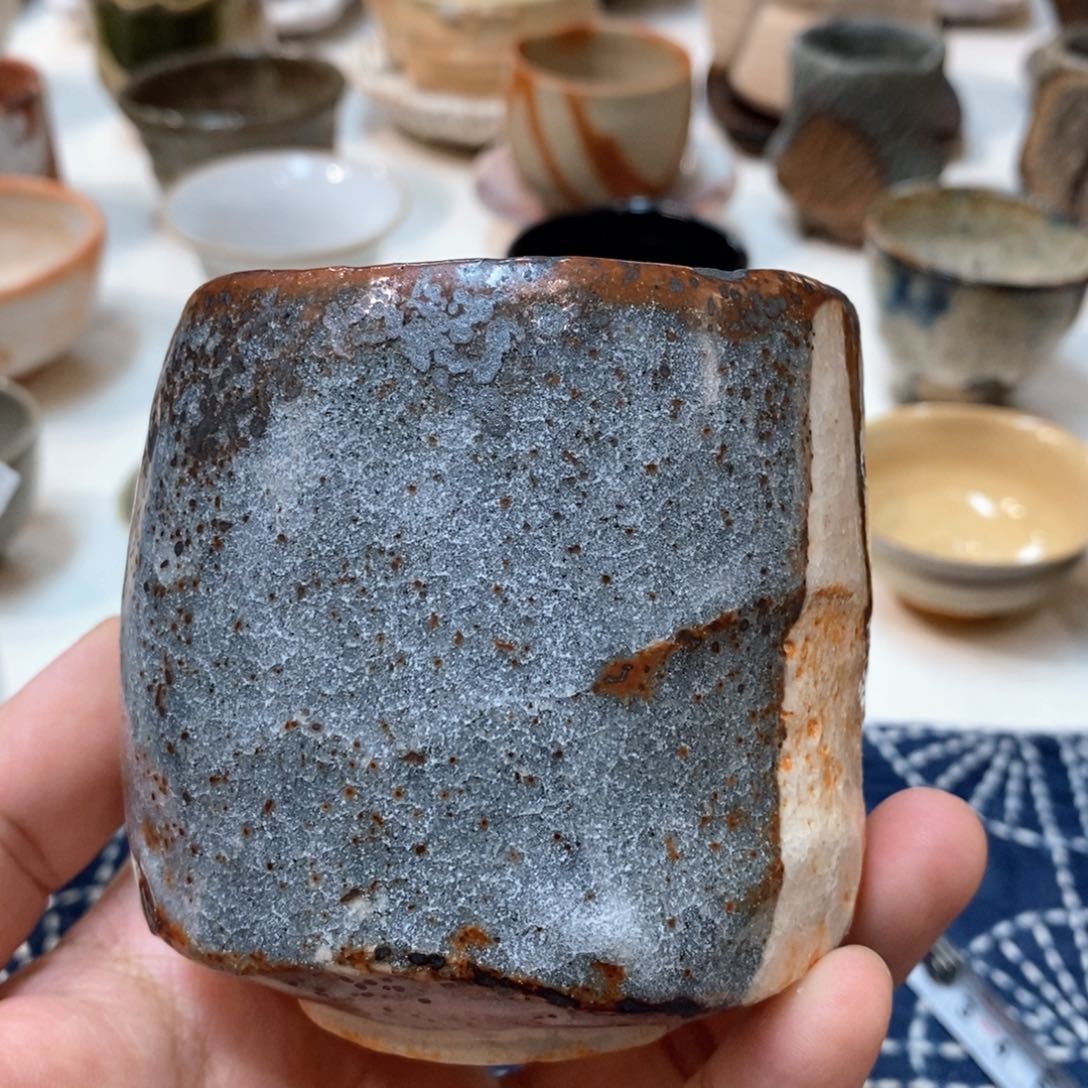 柴烧侘寂粗陶茶具