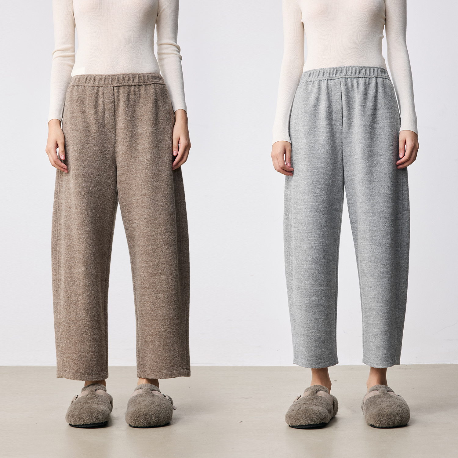 MARIUS “香蕉裤” "奶奶裤"松弛感时髦运动风潮流八分奶奶裤