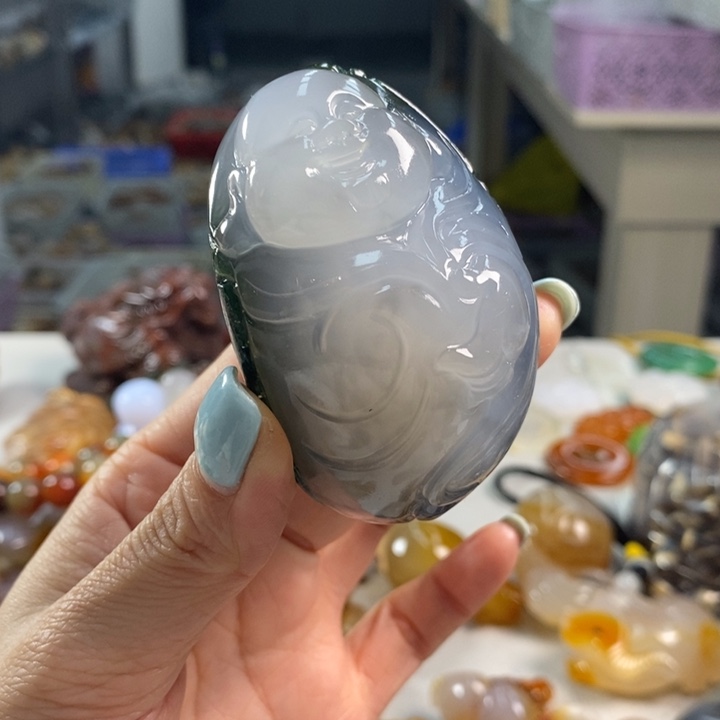 玛瑙/玉髓未镶嵌吊坠(不含链)
