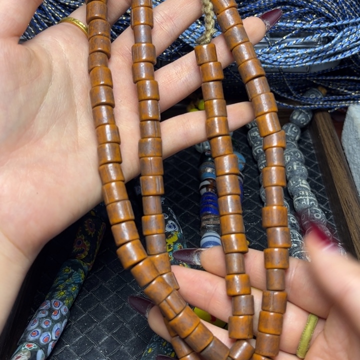 颈饰玻璃3620 琉璃一条