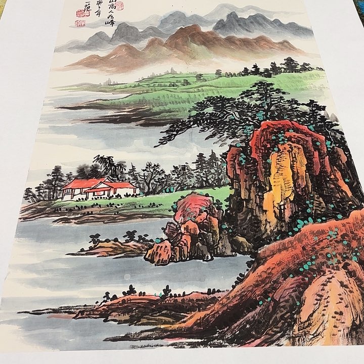 国画姜国华国际原作