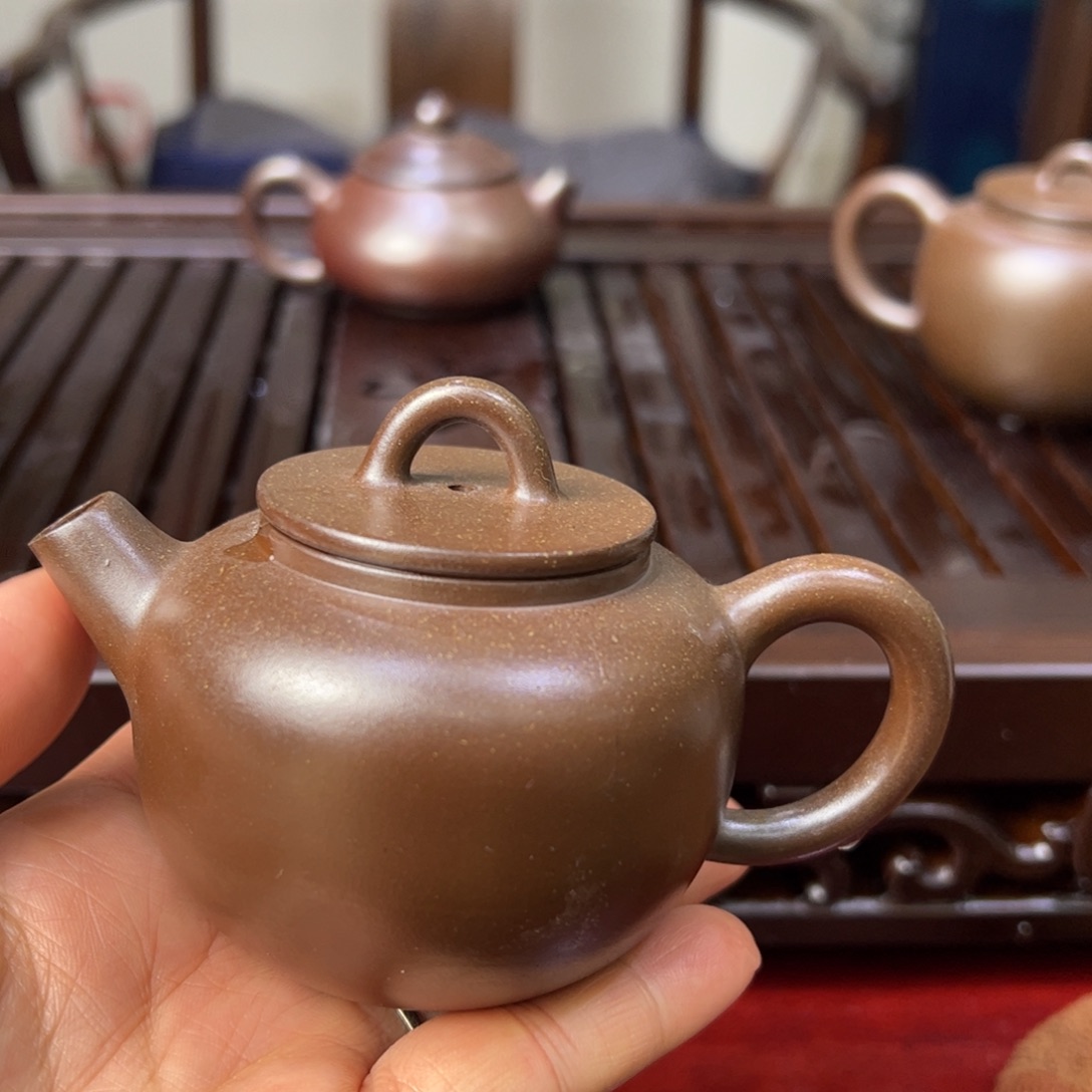 贵台龙窑柴烧茶壶A73