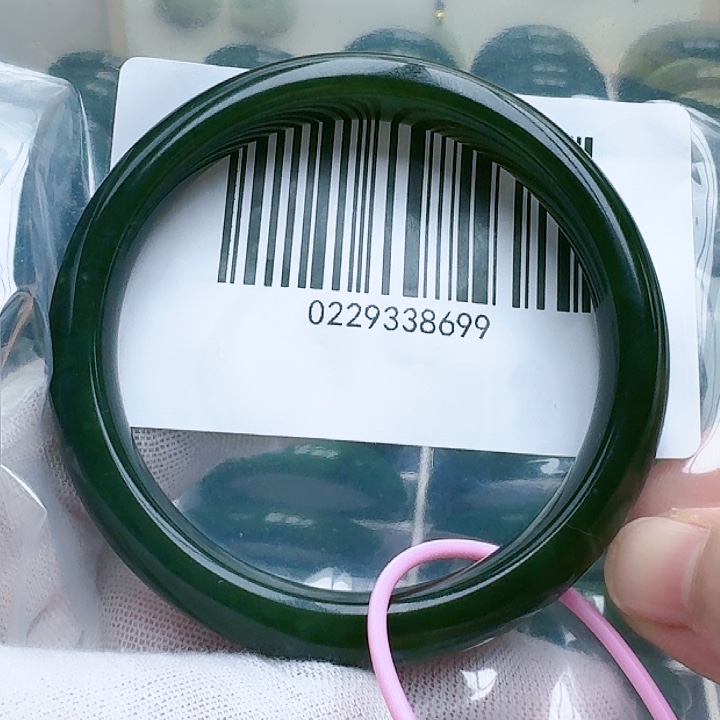 和田玉手镯未镶嵌5960包容