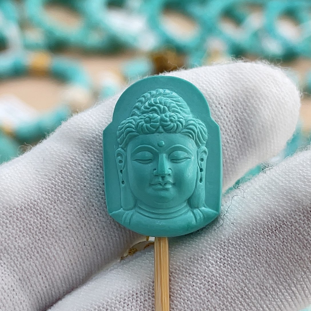 绿松石珠宝奇石未镶嵌