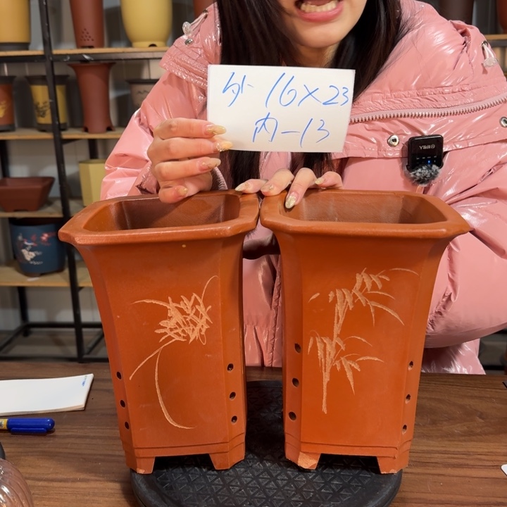 紫砂花盆紫砂花盆精品花盆