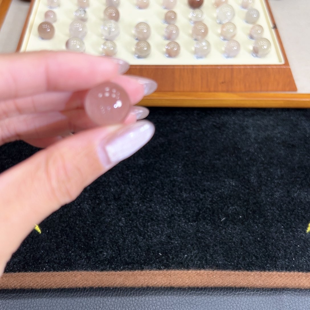 水晶手链未镶嵌钱****n15.8m橘粉