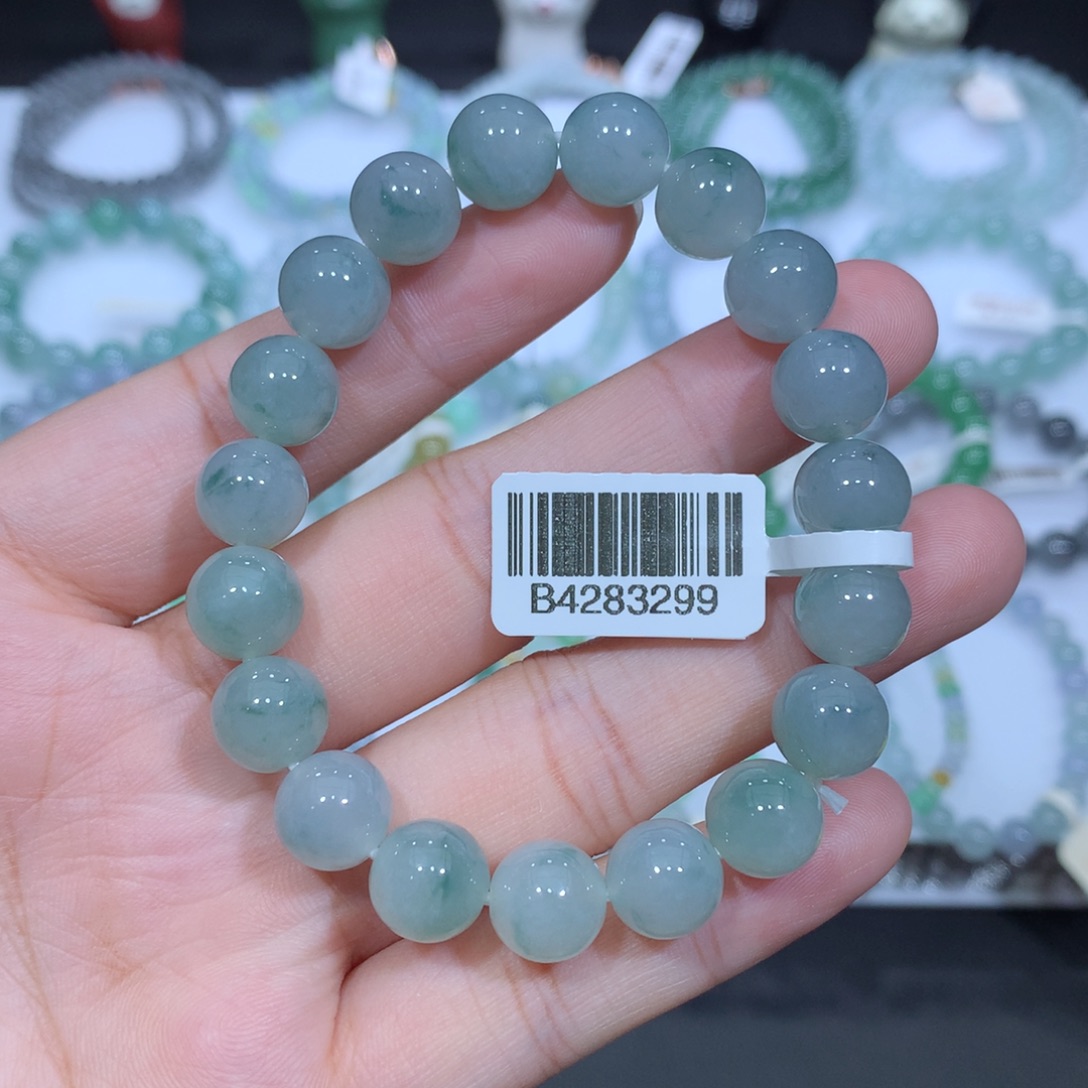 未镶嵌手串翡翠天然