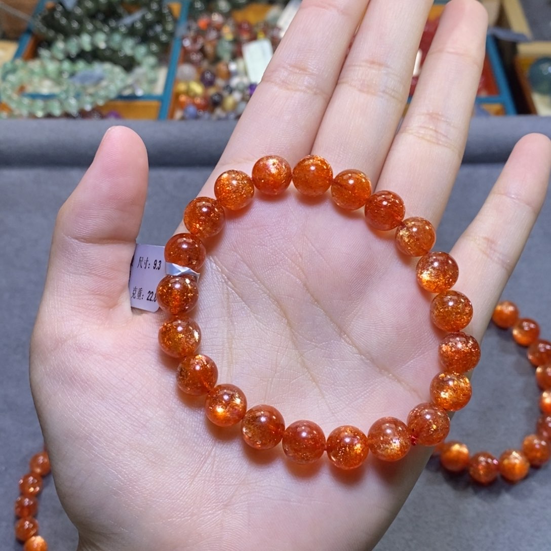 日光石手串未镶嵌手串