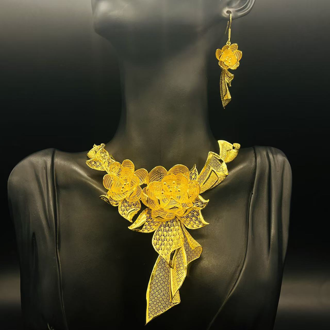 A播 56.89g 足金999 套链d