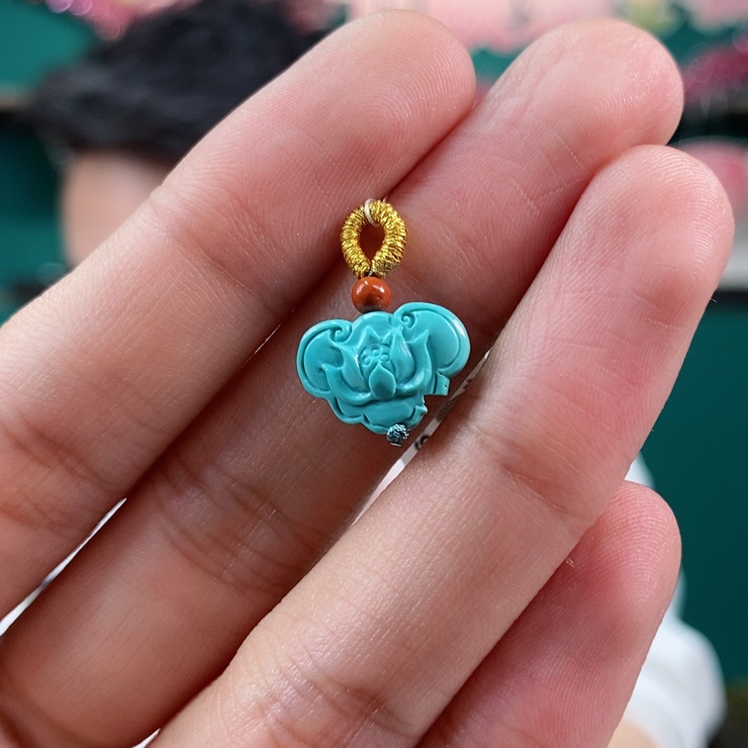 绿松石珠宝奇石未镶嵌