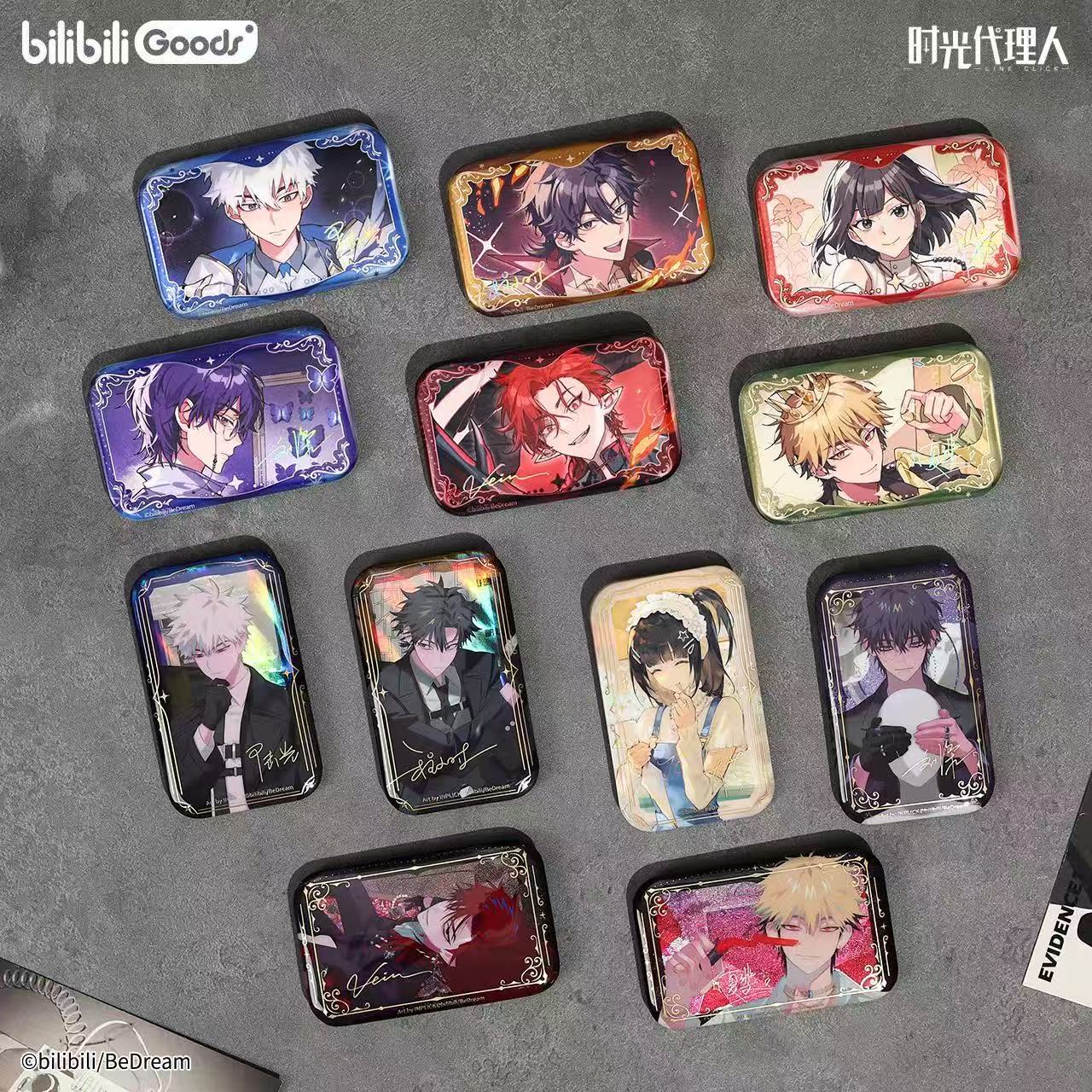 【时光代理人】正版BilibiliGoods周边M.O.D徽章盲抽