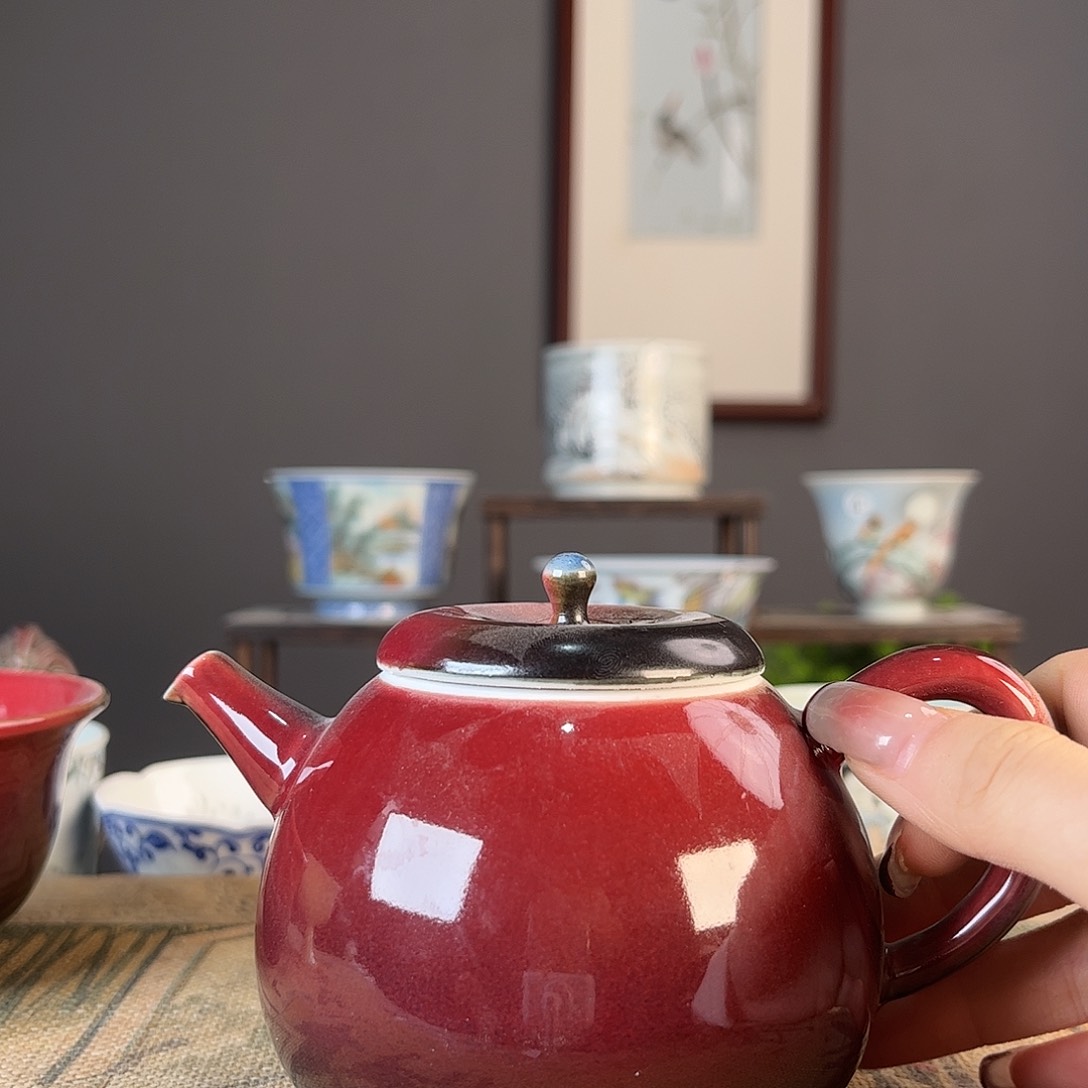 杯景德镇陶瓷茶杯多人