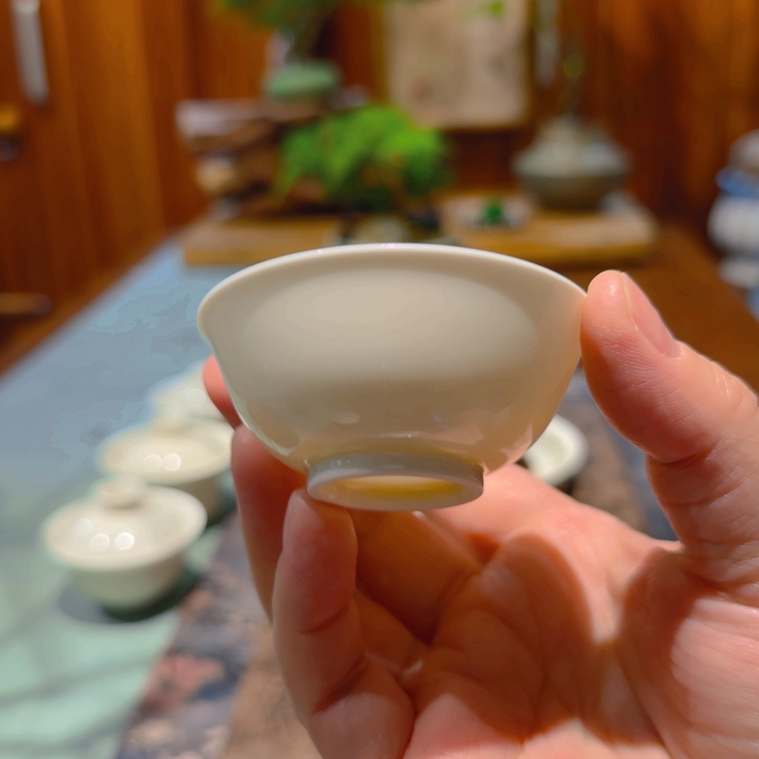 微澜定瓷 手工薄胎若深杯40cc