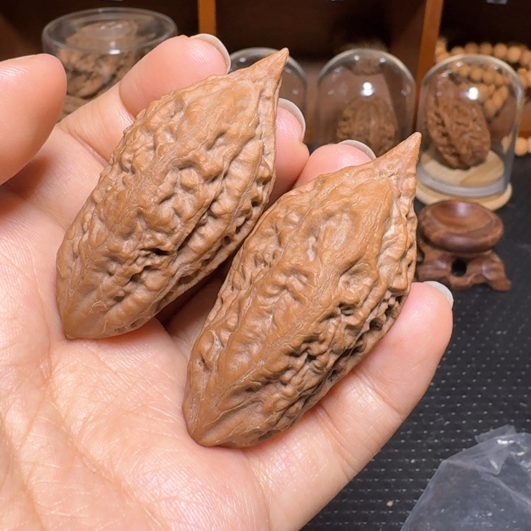 文玩核桃把件判官笔