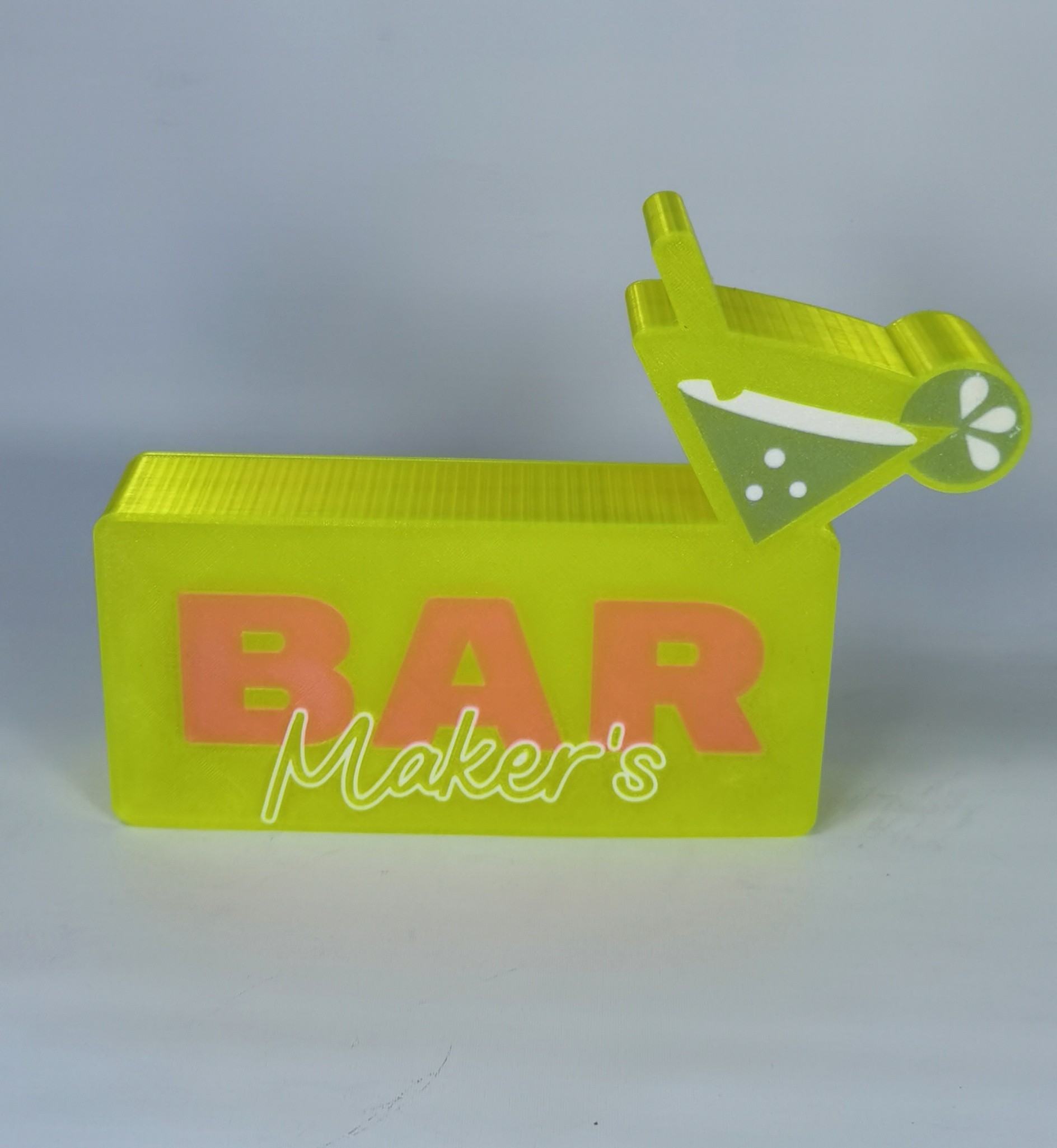 【C3D】PETG透明荧光色 光扩散1kg韧性好高透明3D打印耗材 适用拓竹