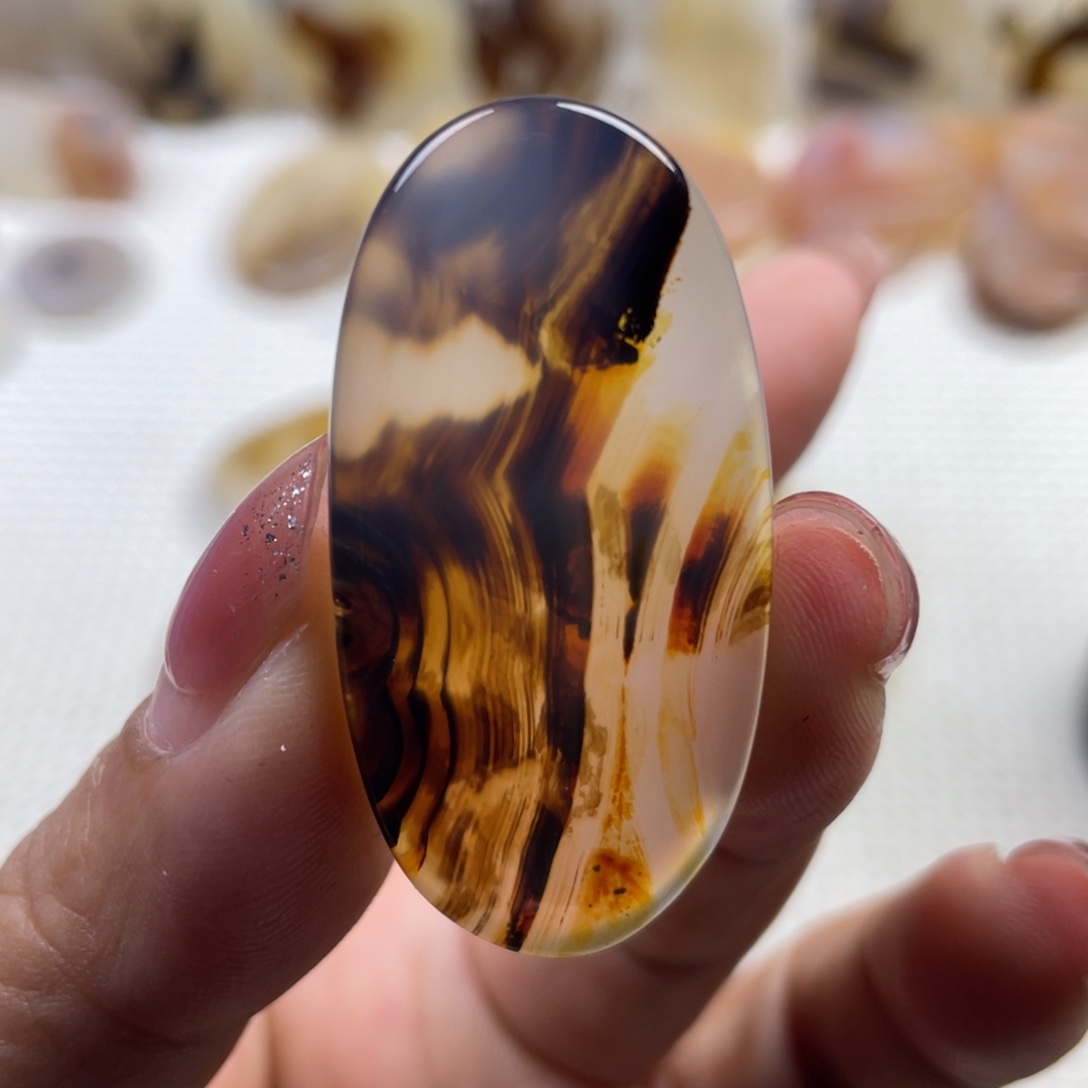 玛瑙/玉髓未镶嵌颈饰