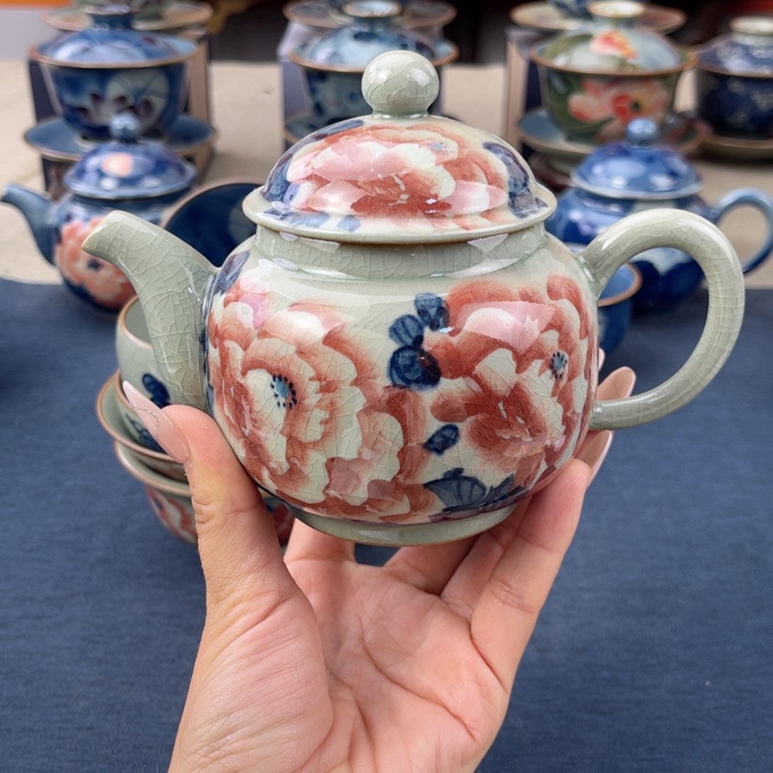 杯景德镇手绘手工茶具