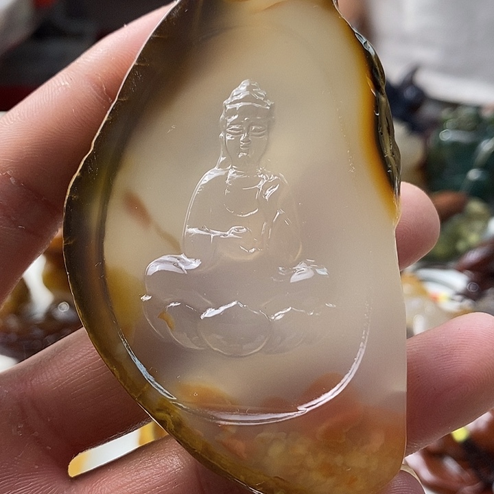 未镶嵌颈饰玛瑙/玉髓