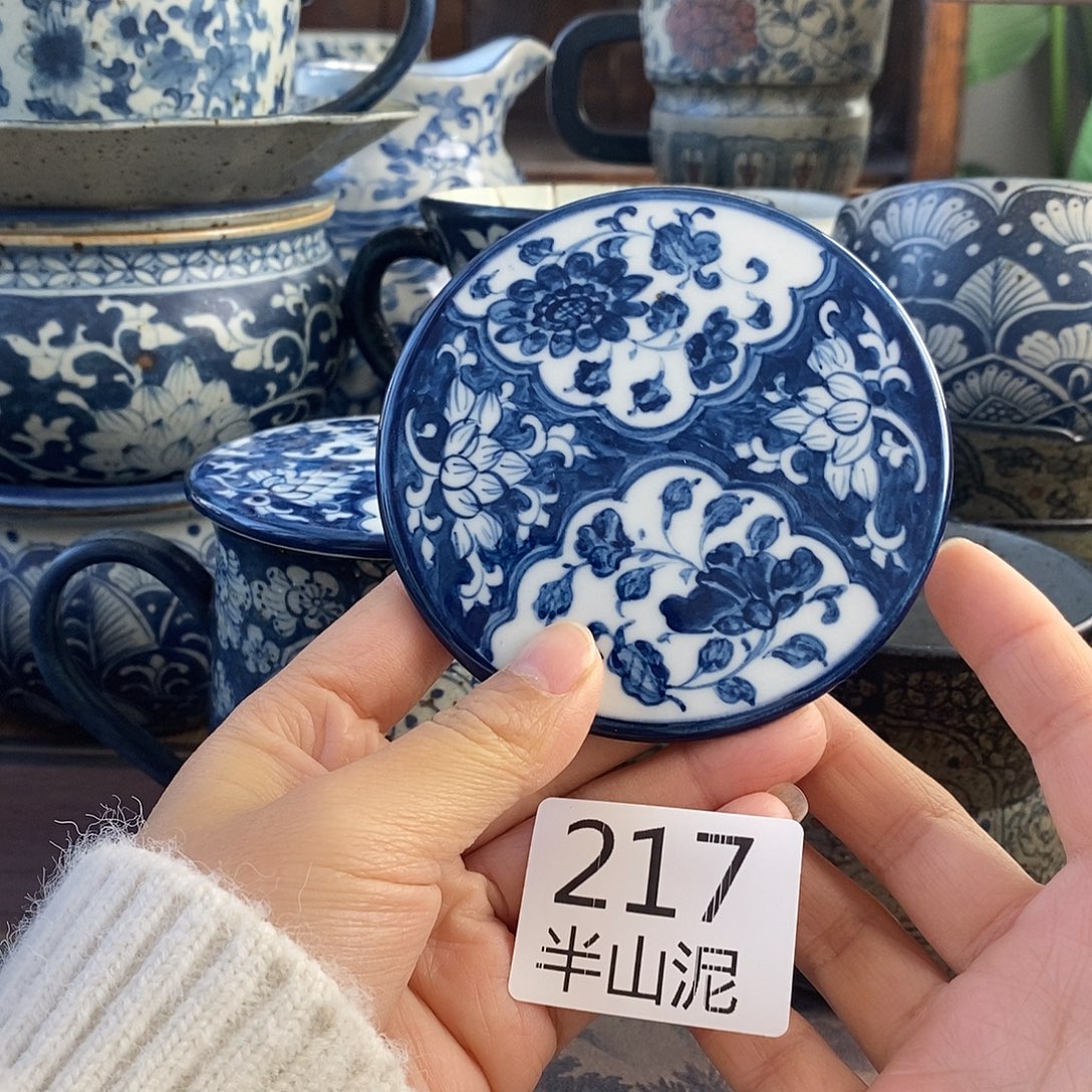 陶手工手绘青花高温陶瓷