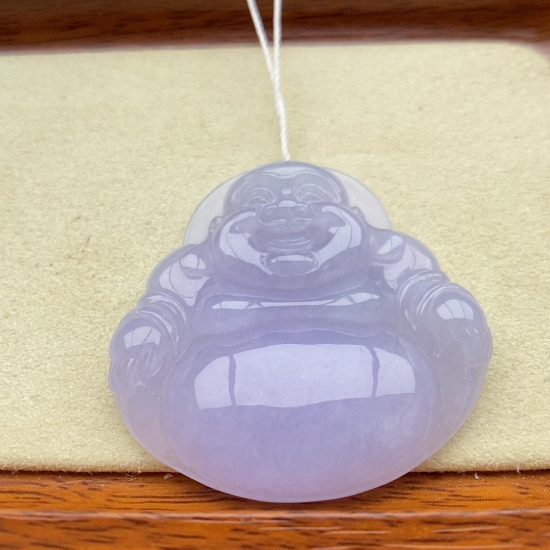 翡翠未镶嵌颈饰吊坠73