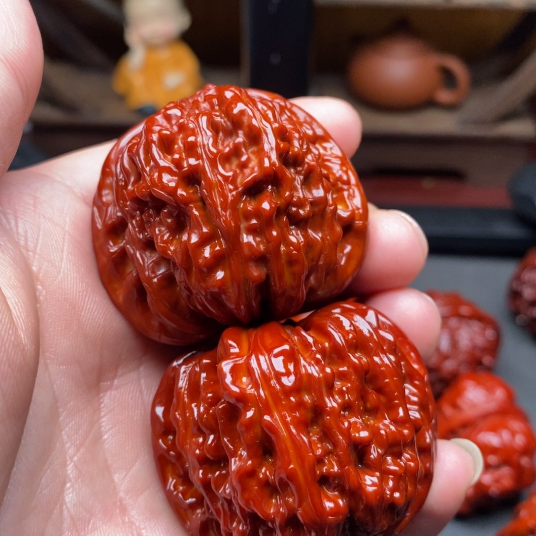 吊坠文玩核桃44四座楼