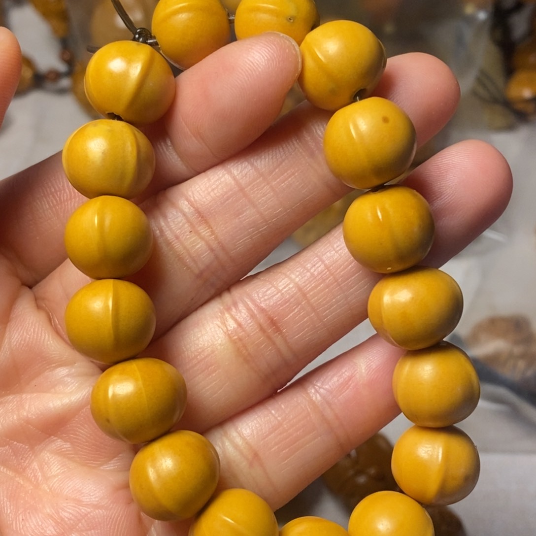 橄榄核手串/手链猴头鲨鱼背